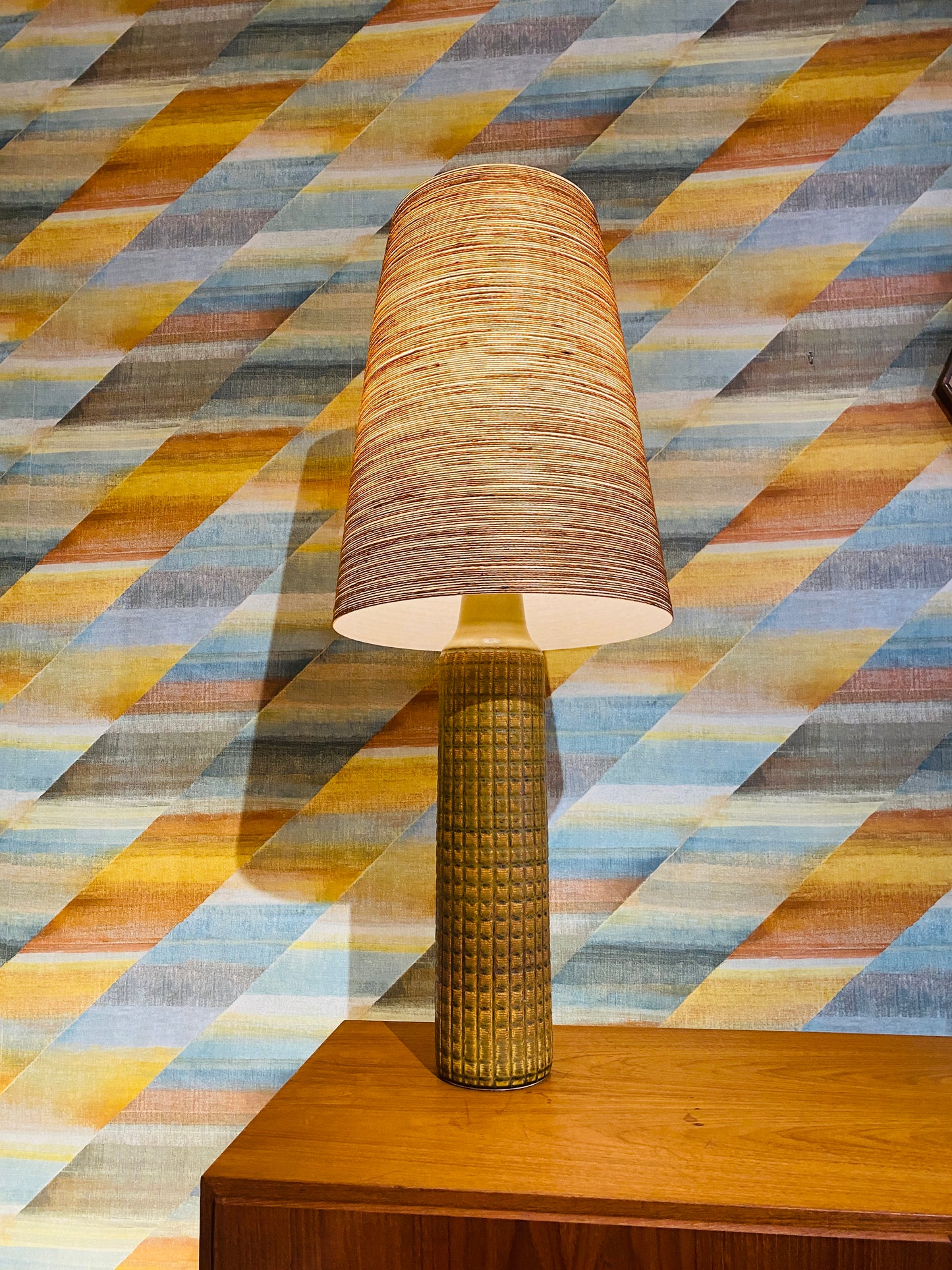Rare Ochre Lotte Lamp