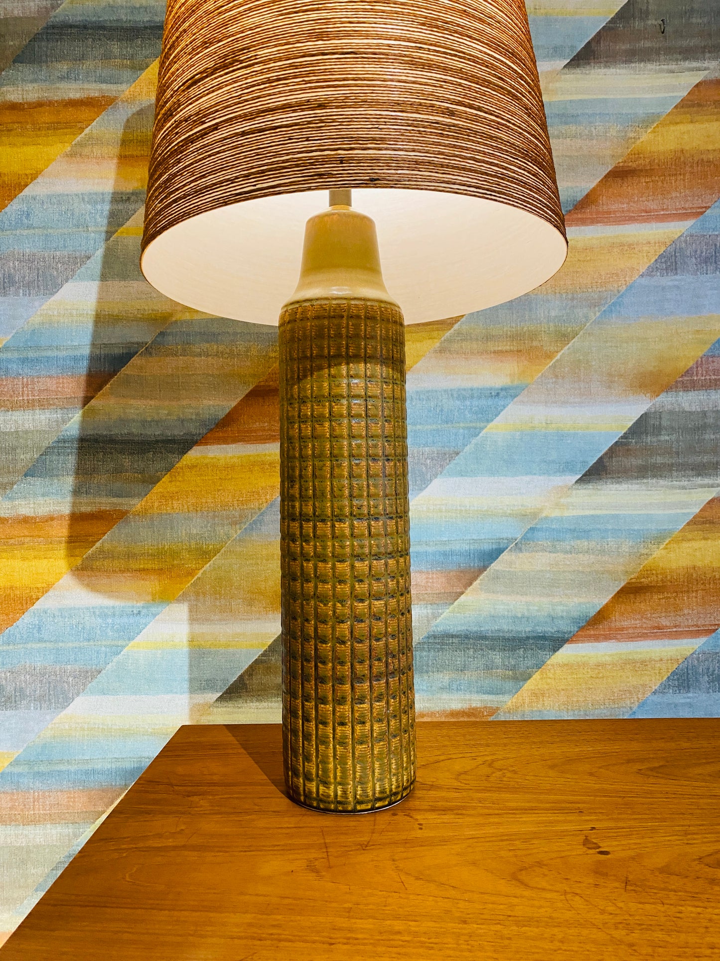 Rare Ochre Lotte Lamp