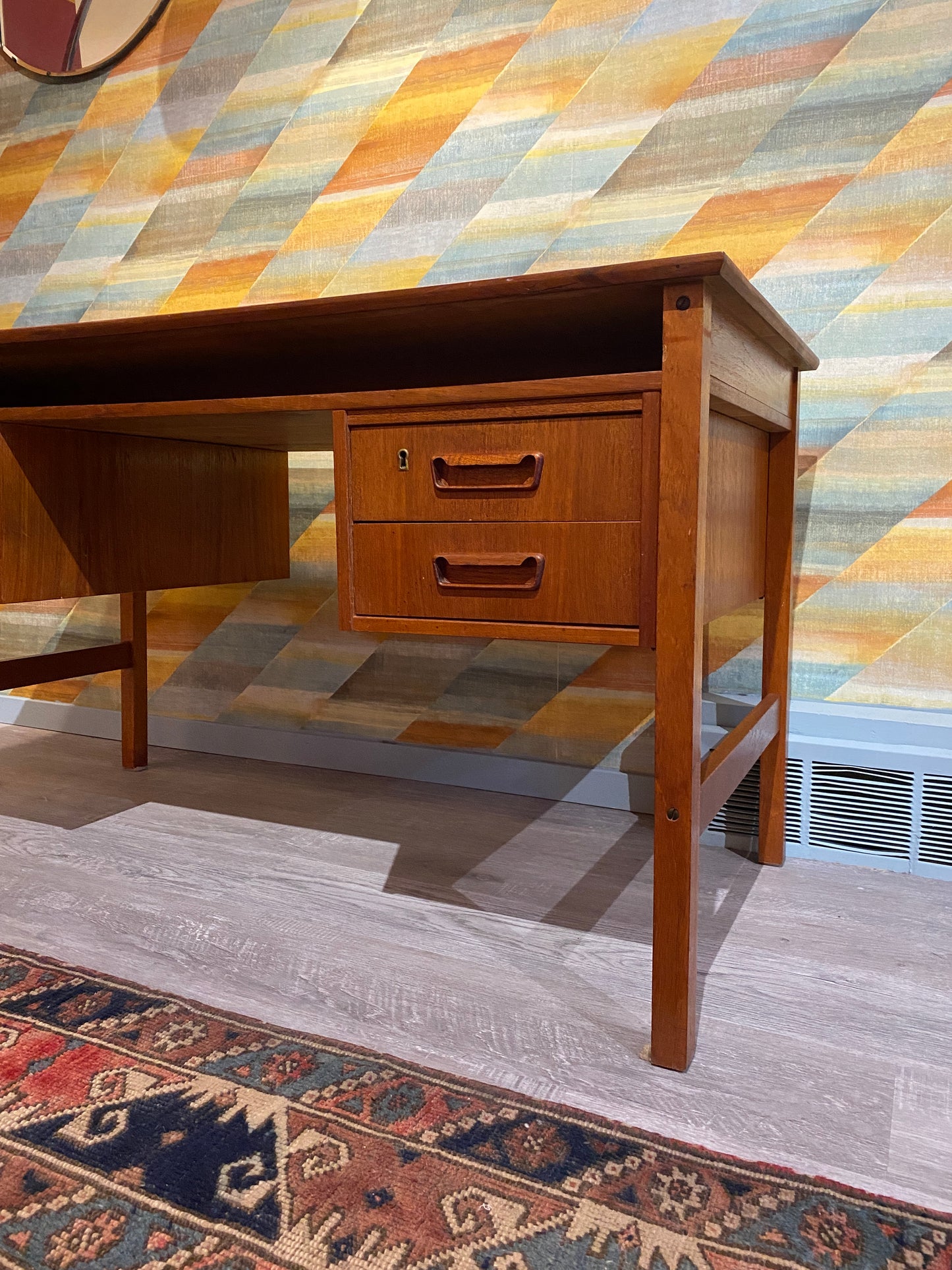 Vintage Teak Desk