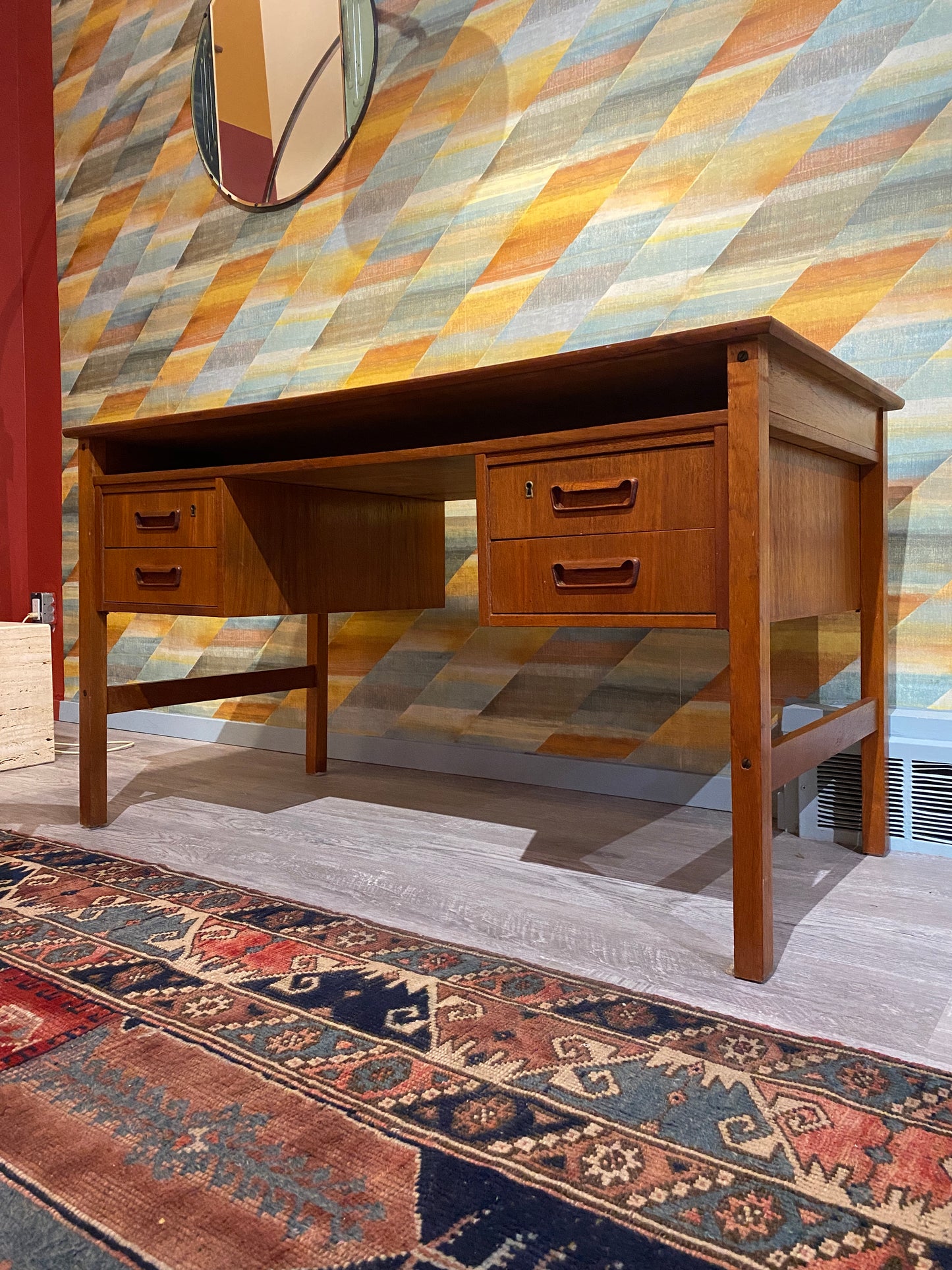 Vintage Teak Desk