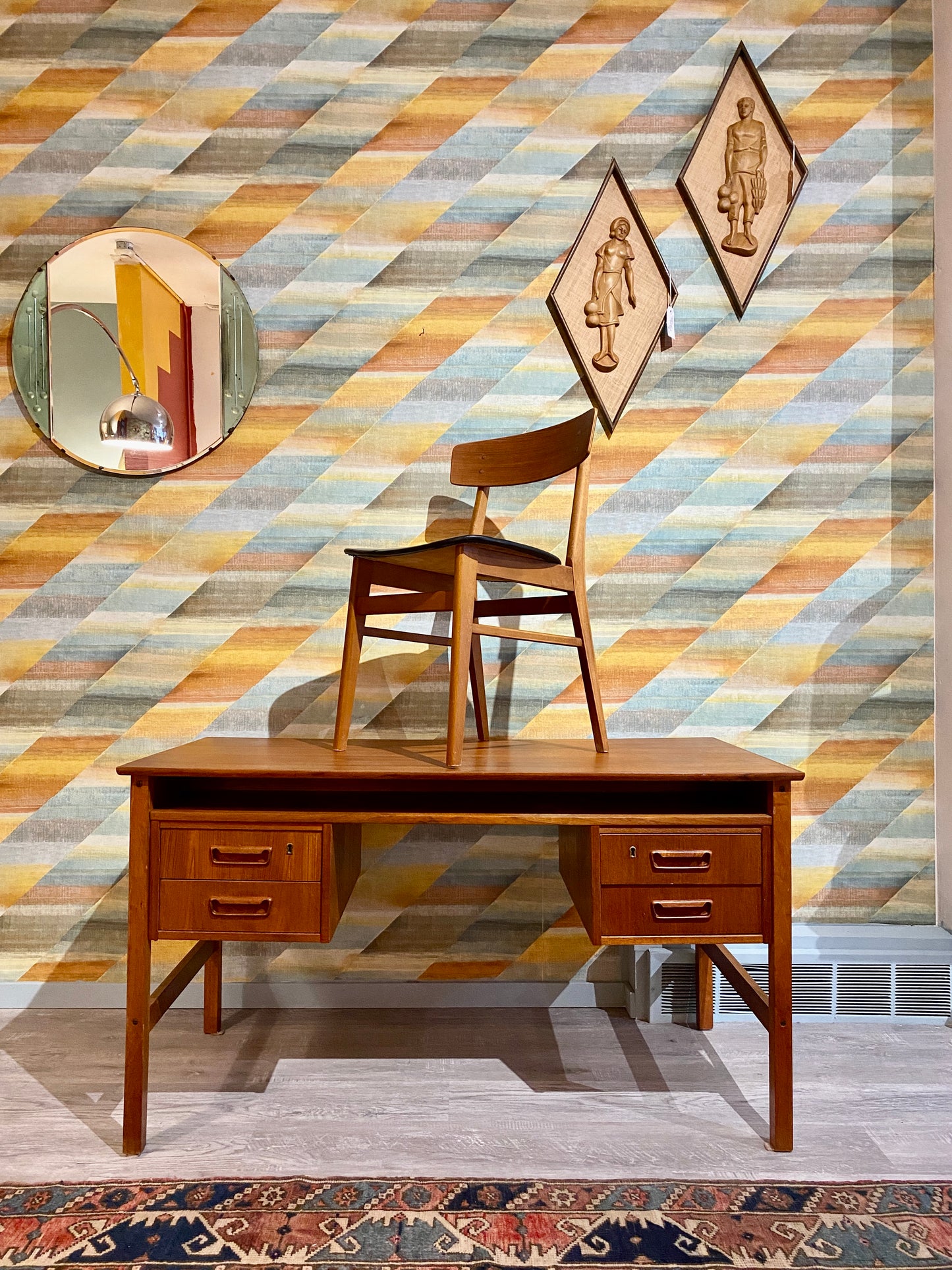 Vintage Teak Desk