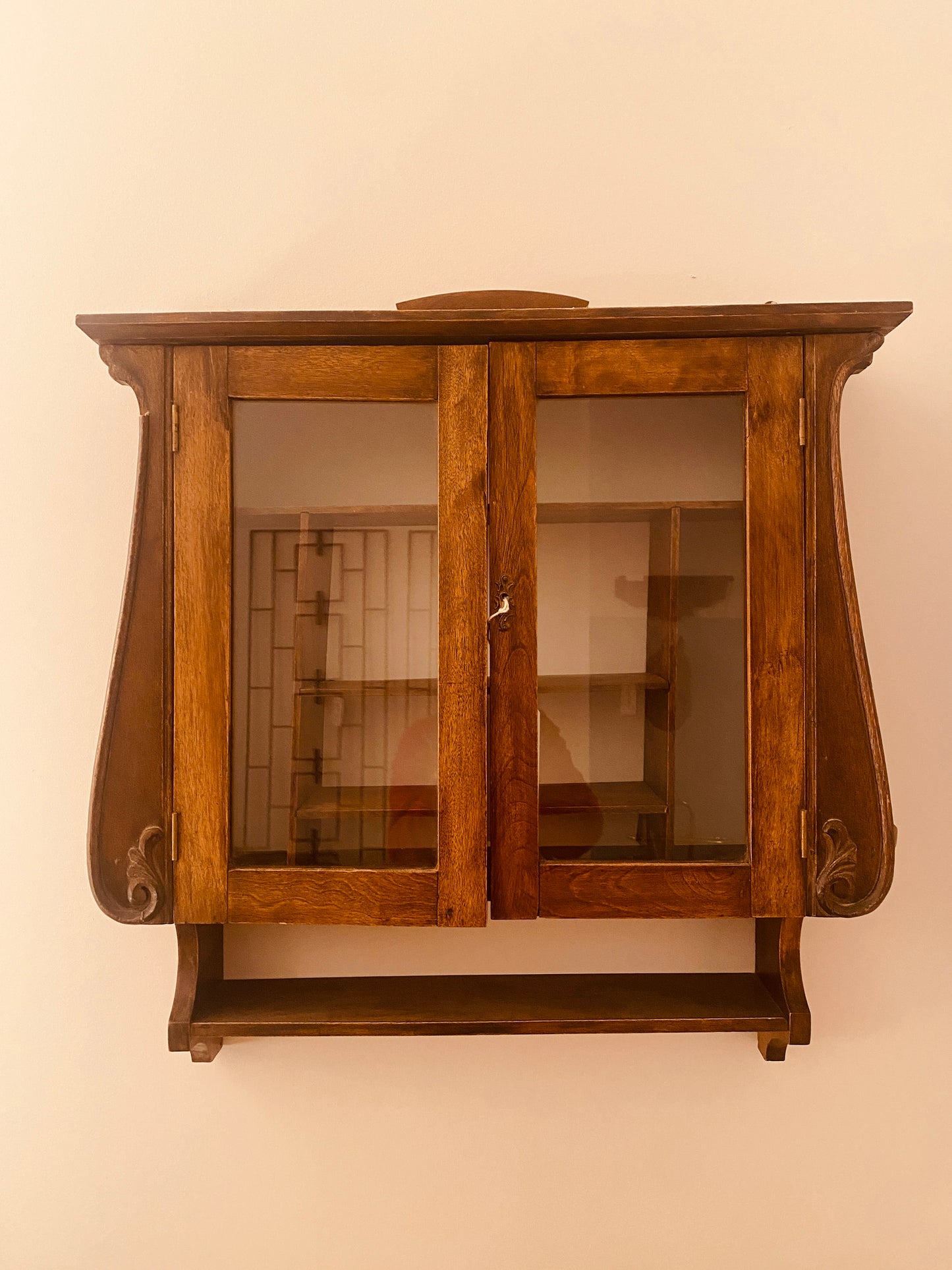 Antique Art Nouveau Inspired Cabinet
