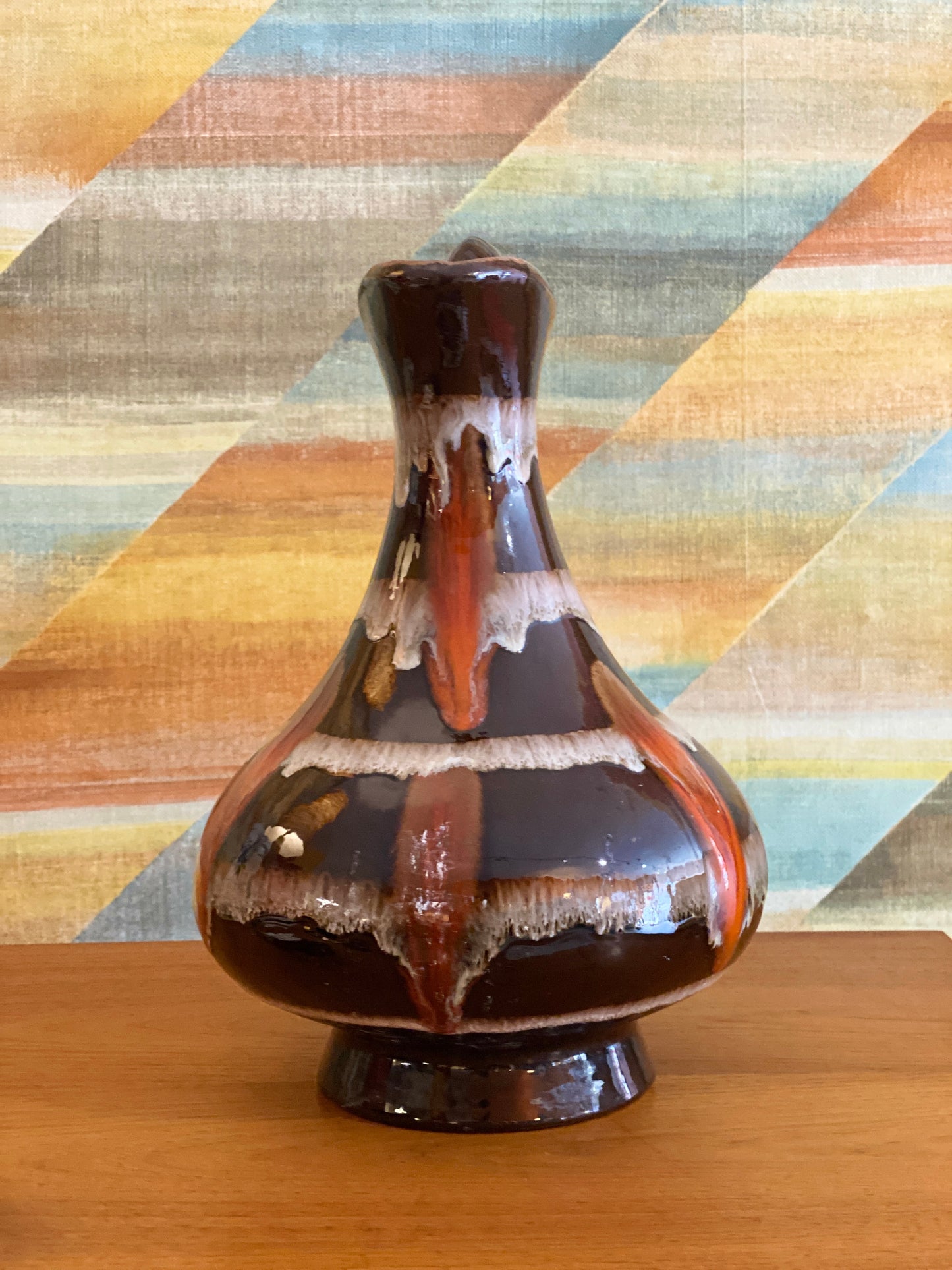 1970s Vintage Maurice Chalvignac Ceramic Pitcher