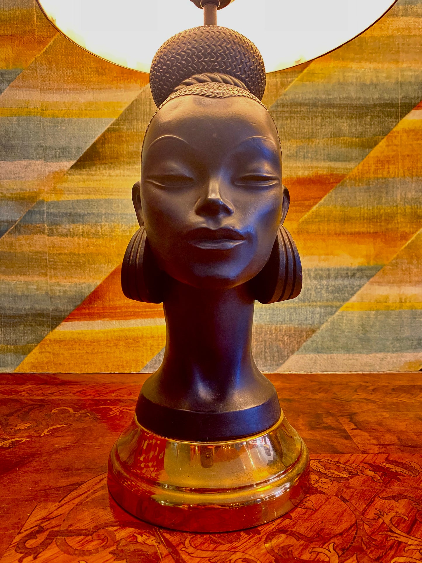 Vintage Pair of Regal Bust Lamps