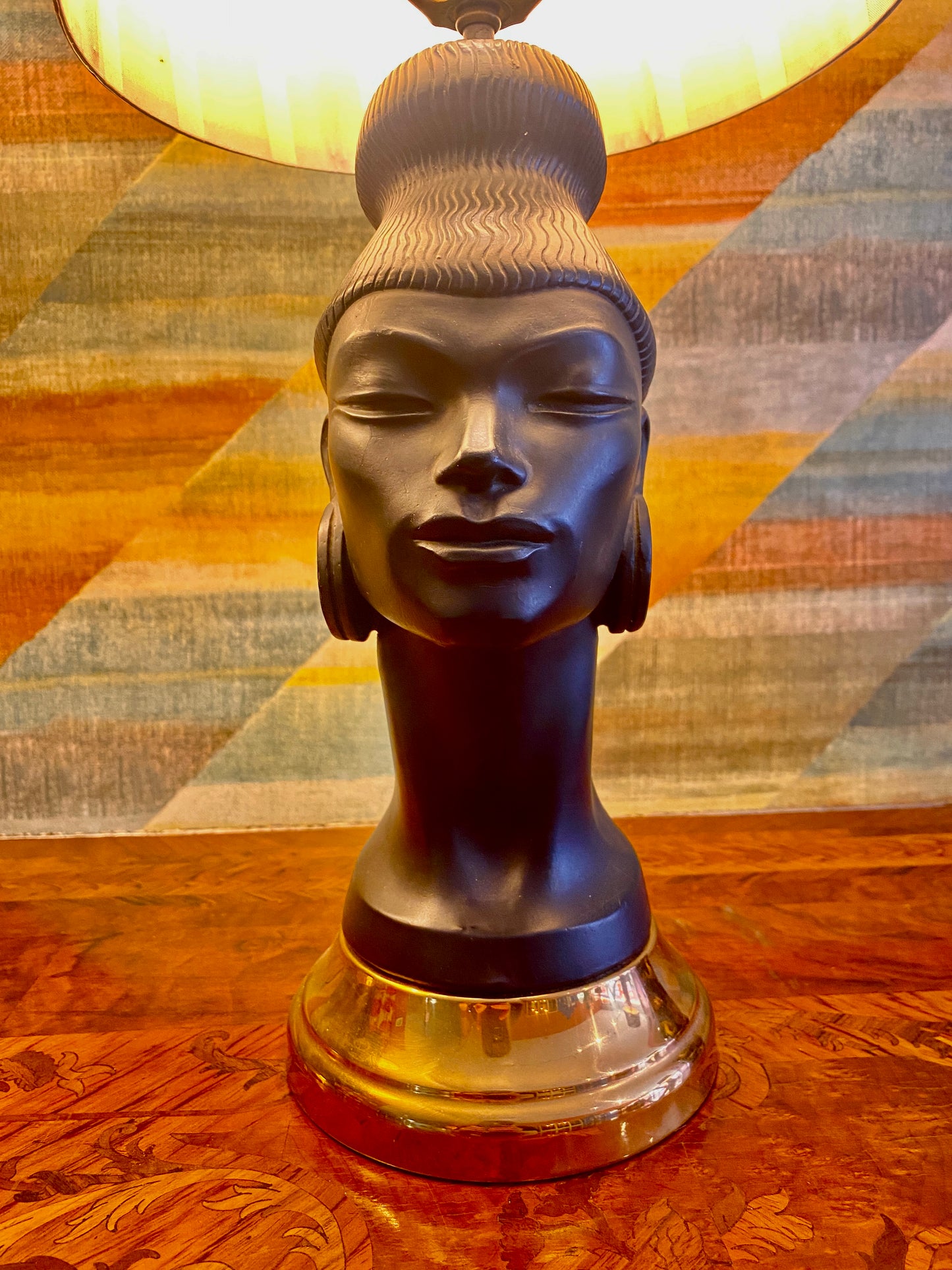 Vintage Pair of Regal Bust Lamps