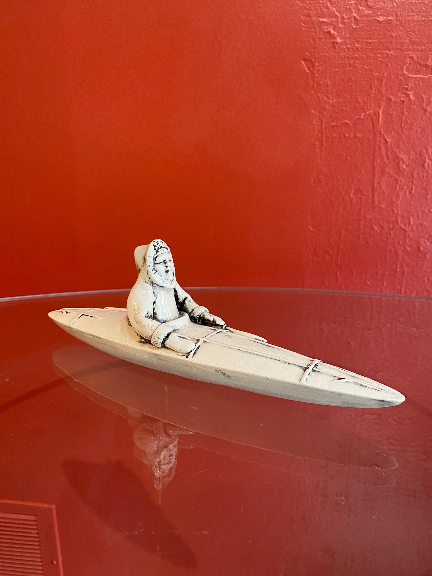 Vintage Inuit Kayaker