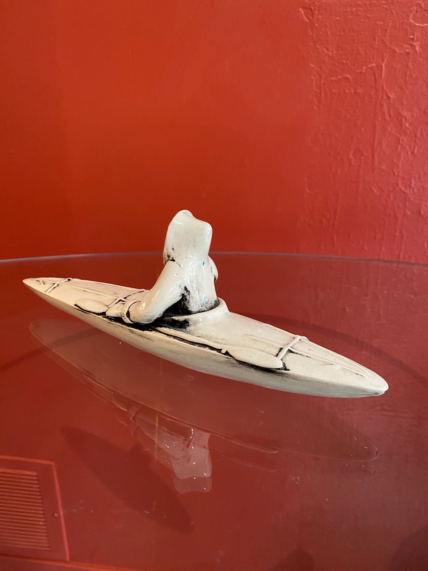 Vintage Inuit Kayaker