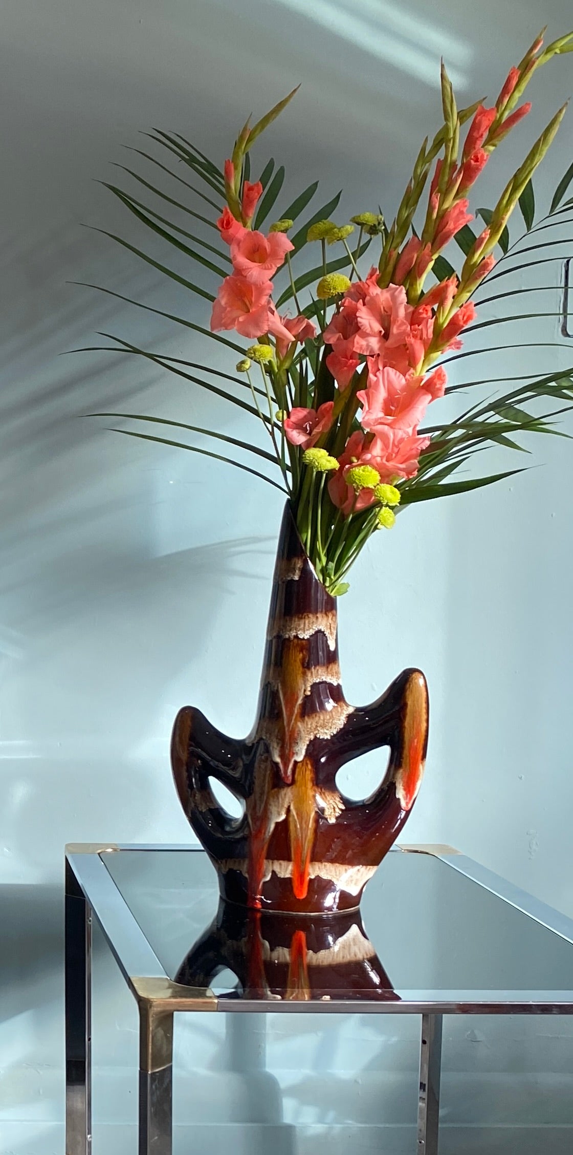 Stunning Maurice Chalvignac 1970s Ceramic Vase