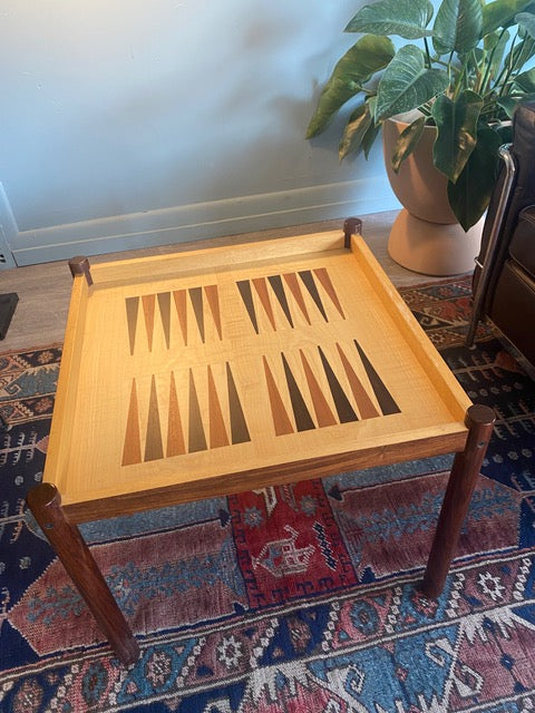 Studio Maxxima Vintage Games Table Surprise Interior A Lovely Backgammon Board