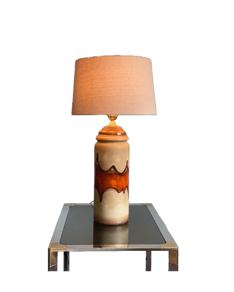 RARE Vintage 1960s Scheurich Ceramic Lamps FREE DELIVERY GTA
