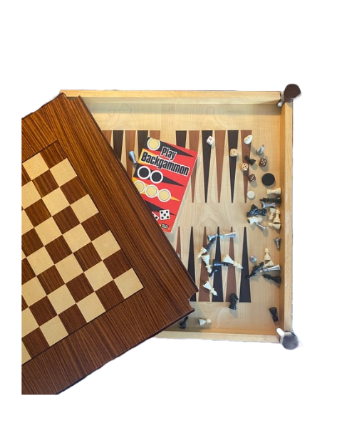 Studio Maxxima Vintage Games Table Surprise Interior A Lovely Backgammon Board