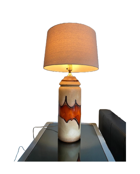 RARE Vintage 1960s Scheurich Ceramic Lamps FREE DELIVERY GTA